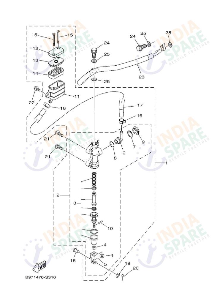 REAR MASTER CYLINDER